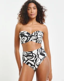 MAGISCULPT Twist Front Bandeau Underwired Bikini Top