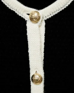 Mango Knitted Button Jacket