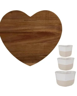 Mason Cash Rustic Charm Measuring Cups and Chopping Board