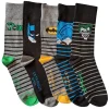 Mens 5pk Joker Sock