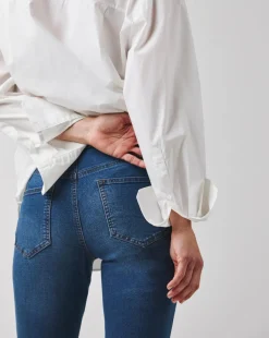 24/7 Mid Blue Crop Jeans