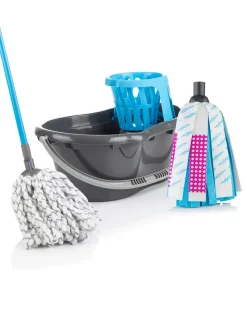 Minky Set of 2 Mops with FREE Bucket