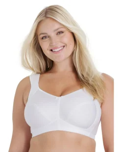 Miss Mary of Sweden Freedom Skin Relief Cotton Non Wired Bra White