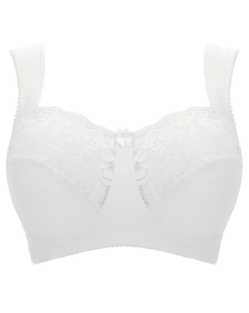 Miss Mary of Sweden Lovely Lace Non Wired Bra White