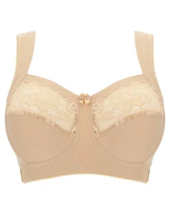 Miss Mary of Sweden Lovely Lace Non Wired Support Bra Skin