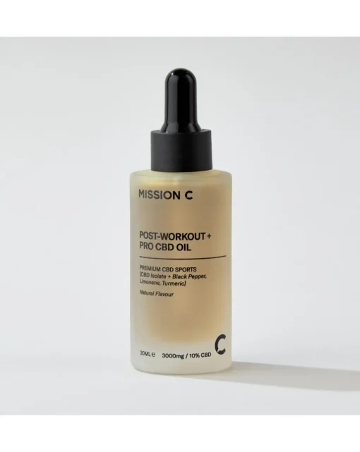 Mission C - Pro CBD Oil - For Sports Recovery (3000mg)