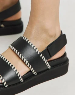 Misty Chunky Leather Sandals Extra Wide EEE Fit