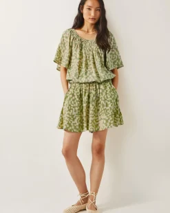 Monsoon Ania Abstract Batik Print Shorts