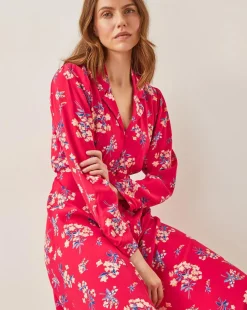 Monsoon Sarah Floral Print Midi Dress