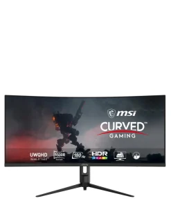 MSI MAG 342CQR E2 34in UWQHD VA 180Hz 1ms Curved Gaming Monitor