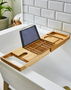 Natural Bamboo Bath Caddy