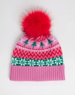 Novelty Fairisle Hat & Glove Gift Set