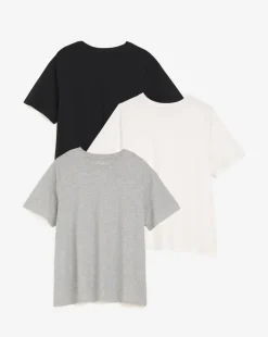 3 Pack Crew Neck Short Sleeve T-Shirt