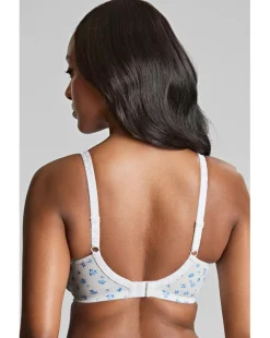 Panache Cherie Demi Wired Bra White Vintage Floral