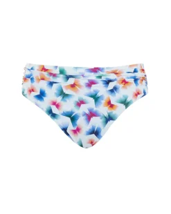 Panache Midi Bikini Bottom Flutter Print