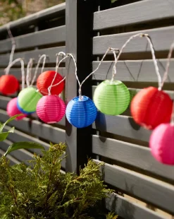 10 Paper Lantern String Lights