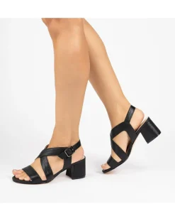 Paradox London Ida Block Heel Sandals