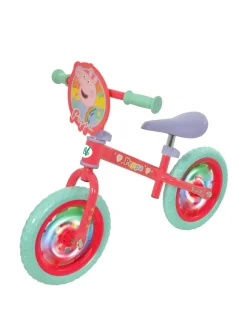 Peppa Pig 12 Inch Balance Bike with Light Up Wheels
