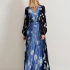 Phase Eight Annie Floral Ombre Print Maxi Dress