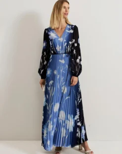 Phase Eight Annie Floral Ombre Print Maxi Dress