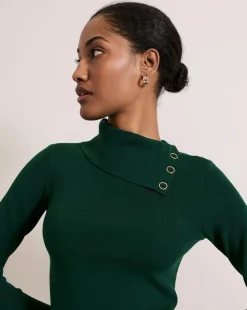 Phase Eight Popper Collar Top