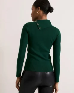 Phase Eight Popper Collar Top