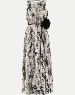 Phase Eight Sandra Printed Pleat Midi Dress