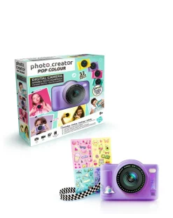 Photo Creator Pop Colour Digital Kids Camera - Purple