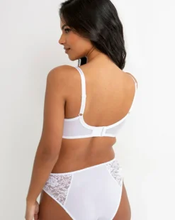 Pour Moi Rebel Full Cup Wired Bra White
