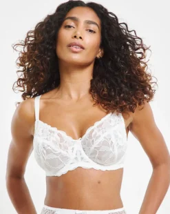 Pretty Secrets Ivy Full Cup Value Bra B-G - White