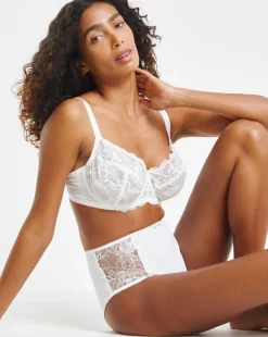 Pretty Secrets Ivy Full Cup Value Bra B-G - White