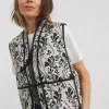 Printed Quilt Gilet