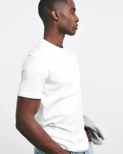 Pure Cotton Crew Neck T-Shirt Long