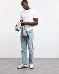 Pure Cotton Crew Neck T-Shirt Long