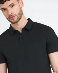 Pure Cotton Jersey Polo Long