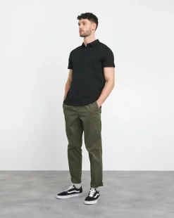 Pure Cotton Jersey Polo Long