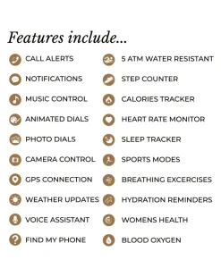 Radley Series 28 AMOLED Leather Strap Watch - Ink