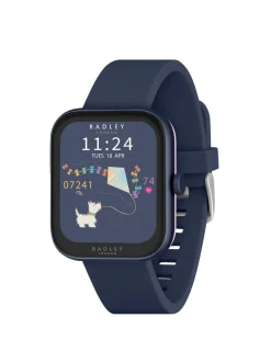 Radley Series 32 Silicone Strap Smart Watch - Navy