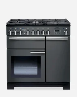 Rangemaster PDL90DFFSL/C Professional Deluxe 90 Dual Fuel Range Cooker Slate