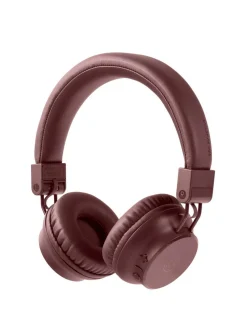 Reflex Active Play Wireless Foldable On Ear Headphones - Burgundy