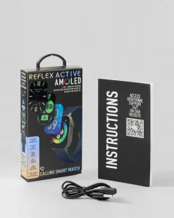 Reflex Active Series 29 AMOLED Calling Smart Watch - Blue