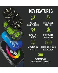 Reflex Active Series 29 AMOLED Calling Smart Watch - Blue