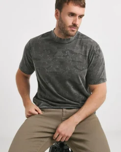 Relaxed Fit Camo Graphic T-Shirt