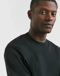 Relaxed Fit Interlock Longsleeve T-Shirt