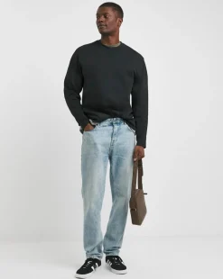 Relaxed Fit Interlock Longsleeve T-Shirt