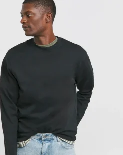 Relaxed Fit Interlock Longsleeve T-Shirt