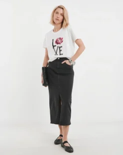 Religion Embellished Graphic Spirit Tee