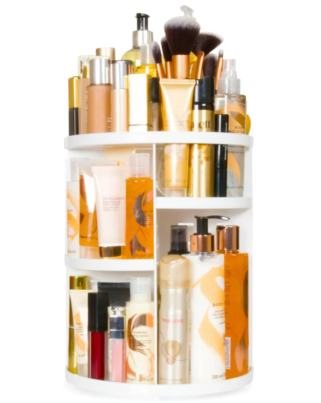 Rio Cosmetic & Brush 360 Degree Storage Carousel
