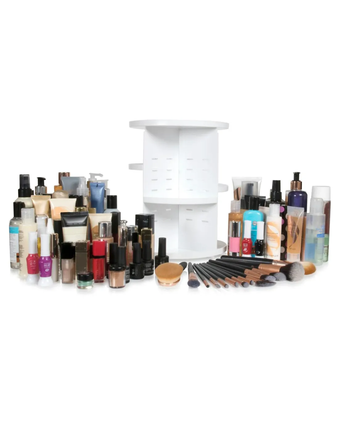 Rio Cosmetic & Brush 360 Degree Storage Carousel