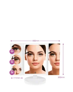 Rio Full Size LED Makeup Mirror